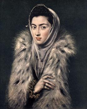 埃爾 格列柯 Lady with a Fur 埃爾 格列柯 Lady with a Fur
